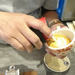 ラテアート ジャンキーズ ロースティングショップ 阪急洛西口店