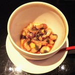 かわ村 - うなぎ、ポルチーニ茸のフラン