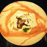 かわ村 - 魚料理・大鱧ポワレ、松茸