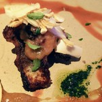 かわ村 - 魚料理・大鱧ポワレ、松茸