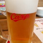 カープステーション カフェバル&グッズ - 生ビール