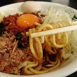 麺や 結 - 台湾まぜそば（追い飯付）+大盛り…税込850円+100円=950円