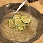 焼肉たまき - すだち冷麺ハーフ