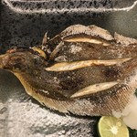 かれいの塩焼きです。