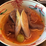 人形町今半 - すき焼きとネギ