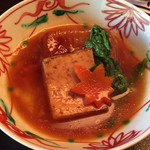 人形町今半 - お豆腐と野菜