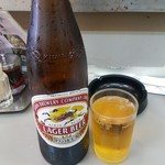 大養軒 - キリンラガー大瓶550円