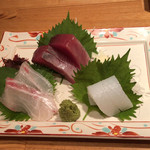 Ushiotei - カツオ、鯛、イカ