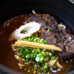 風遊斎 - ガチマヤ定食：アブナンソーキーすば（カレー味）