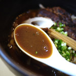 風遊斎 - ガチマヤ定食：アブナンソーキーすば（カレー味）