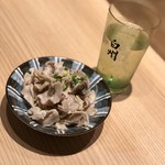 全席個室九州酒場 灯 - 酢モツ