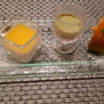 新心花梨 - 杏仁豆腐、抹茶プリン