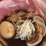 はまぐりラーメン(アップ)♪