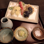 おざわ - 野菜天ぷら4種盛り