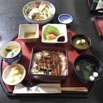 和蔵 - まぶし昼定食と天麩羅 五点盛 で２０００円 は安い！！