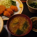 Kateisaien Sasaki - 牡蠣＆コロッケ定食