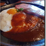 ヴィラ・アフガン - ヴィラ　アフガン　ベーコンエッグカレーアップ