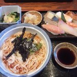 すしまる屋 - 日替り　冷やしそーめんと寿司