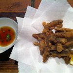 とくべえ駅前店 - どぜうの唐揚げ