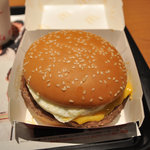 マクドナルド - 料理写真:大月見バーガー