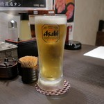焼肉一歩 - 生ビール