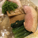 饗 くろ喜 - 富士幻豚の焼豚、糸島メンマ