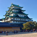 あつた蓬莱軒 - ベタですが、名古屋城(耐震補強工事中)