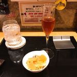 わいん食堂 Chez とし - ①数の子の松前風サラダ（お通し）