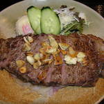 洋食屋 カーネリアン - 黒毛和牛ｻｰﾛｲﾝ･ｽﾃｰｷ 350㌘