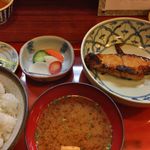 和もと - 焼魚（目鯛味噌付）定食