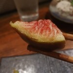 旬魚旬菜まるとび - 皮まで食べられる‼️フルーツオンザヒル✨のいちじく❤️