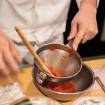 うを徳 - 紅椒（ぱぷりか）の裏漉（うらごし）