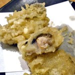 天ぷら処 こさか - カキの天ぷら