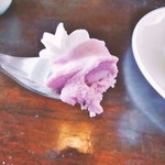 珈琲哲學 - 美味しかった葡萄ソフト