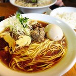 ふくろう - はまぐりxまつたけラーメン