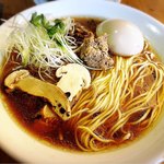 ふくろう - はまぐりxまつたけラーメン(拡大写真)