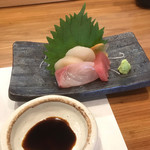 天ぷら鉄板料理 天旬 - お刺身…盛合せ