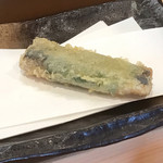 天ぷら鉄板料理 天旬 - 天ぷら7…北海道産新サンマ