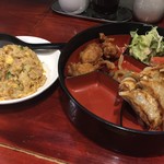 大衆中遊華食堂 八戒 - 餃子定食（￥900）