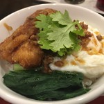中華食房 正記 - 鶏唐揚げ飯（￥500）