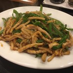 中華食房 正記 - 豚肉とピーマンの細切り炒め（￥800）