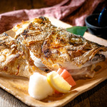 Boiled or grilled red sea bream
