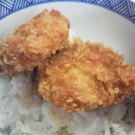 六兵衛 - ミニヒレ煮かつ丼