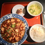 Toramangen - 麻婆豆腐 定食1,100円 
