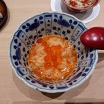 鮨　縁 - イクラの玉子かけご飯