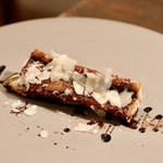 ファイ - 穴子と秋茄子の重ね焼き バルサミコかけ