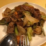 金寶來 - 牛肉のXO醤炒め