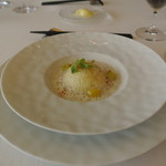 フレンチレストラン ミクニ サッポロ - ホタテとズワイガニのフラン