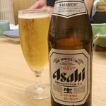 Hakata Unagiyafujiuna - ◆瓶ビール　680円(税別)
