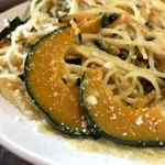ナガタ店 - カボチャクリームのパスタ（期間限定）